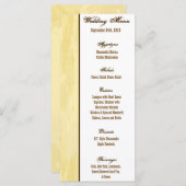 25 Menu Kaarten Cowboy Rodeo Steer Skull Tan Count (Voorkant / Achterkant)