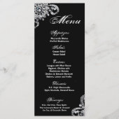 25 Menu Kaarten Diamond Ketting Jewlery Bling (Voorkant)