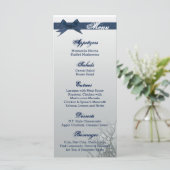 25 Menu Kaarten Frosted Glass Cracked Mirror Tree (Staand voorkant)