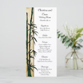 25 Menu Kaarten Geisha (Staand voorkant)