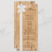 25 Menu Kaarten gescheurd karton gescheurd bewegen (Voorkant / Achterkant)