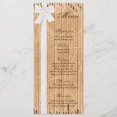 25 Menu Kaarten gescheurd karton gescheurd bewegen (Voorkant)