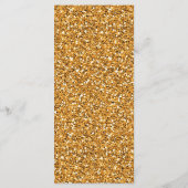25 Menu Kaarten Gouden Glitter Chevron Zig Zag Afd (Achterkant)
