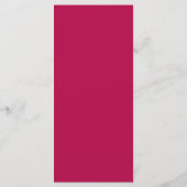 25 Menu Kaarten Hot Pink/Yellow Swirls Stippen (Achterkant)