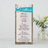 25 Menu Kaarten Jagen Herten Doe Buck Camo (Staand voorkant)