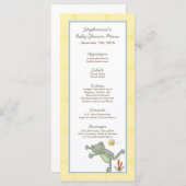 25 Menu Kaarten Leap Frog Turtle Bee Dragonfly Pon (Voorkant / Achterkant)