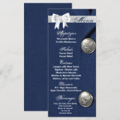 25 Menu Kaarten Luchtmacht Klasse A Uniform Jurk B (Voorkant / Achterkant)