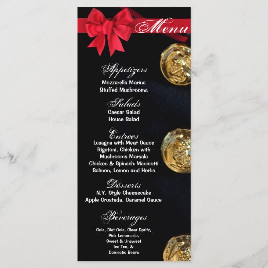 25 Menu Kaarten Marine Dress Blues Uniform Blood (Voorkant)