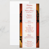 25 Menu Kaarten Marokkaanse Lantaarn (Voorkant / Achterkant)