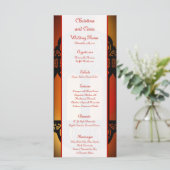 25 Menu Kaarten Marokkaanse Lantaarn (Staand voorkant)