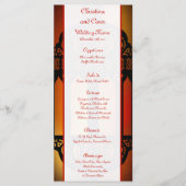 25 Menu Kaarten Marokkaanse Lantaarn (Voorkant)