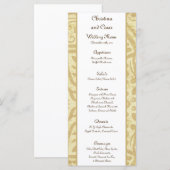 25 Menu Kaarten Marokkaanse partij (Voorkant / Achterkant)