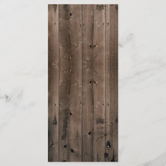 25 Menu Kaarten Mason Jar String Lights Schuur Hou (Achterkant)