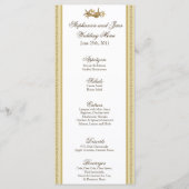 25 Menu Kaarten Sandy Beach (Voorkant)