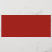 25 Menu Kaarten Zwart Rood Damast Kant Print (Achterkant)