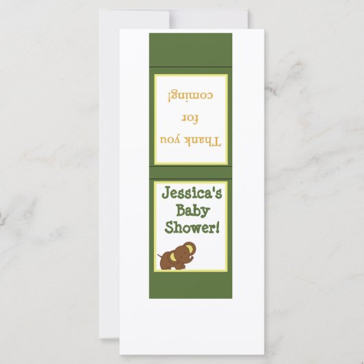 25 Mint Matchbooks Oerwoud Baby's Dieren (Voorkant)