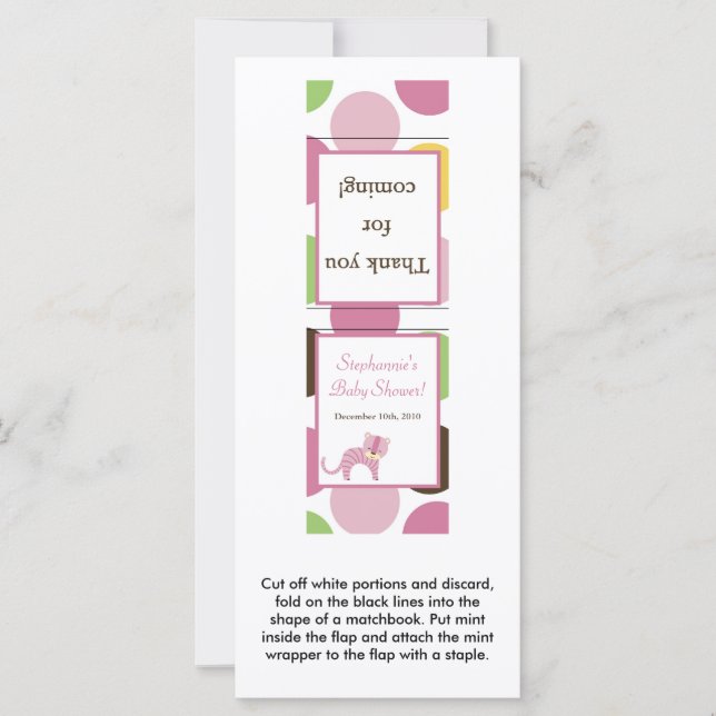 25 Mint Matchbooks Oerwoud Queen Tiger Safari Zoo (Voorkant)