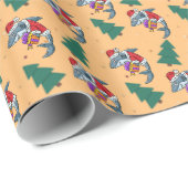 #25 Nautische Haven inpakpapier "Big Size" (Rol Hoek)