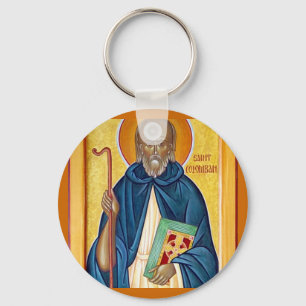 25 november Saint Columban Sleutelhanger