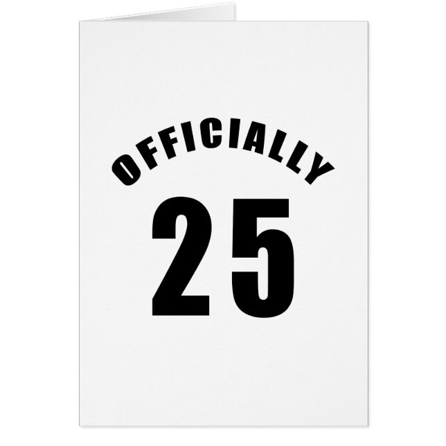 25 Officieel ontwerp (Voorkant)