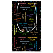 25 oktober, 25-jarige cadeautas (Voorkant)