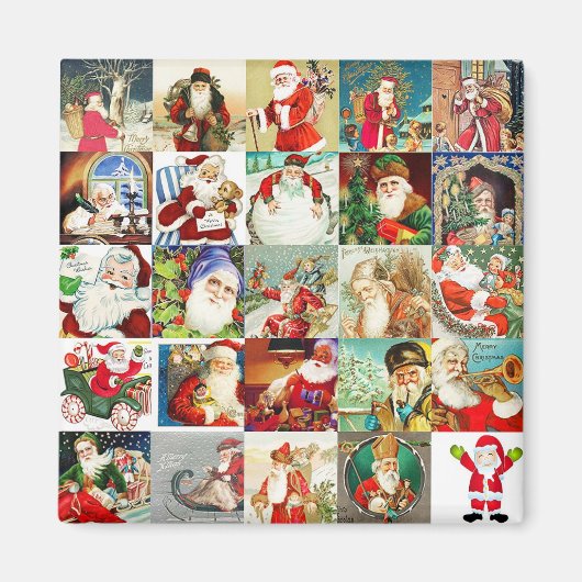 25 Santas Magnet (Voorkant)