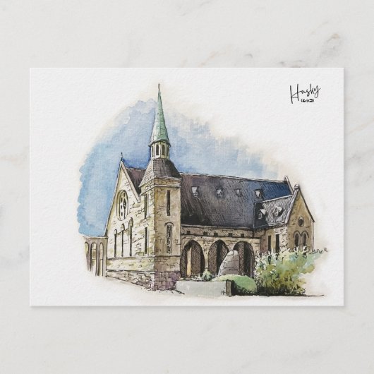 25 : St. Franciscus Xaverius Katholieke Kerk Briefkaart (Voorkant)