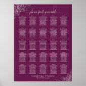 25 Tabel Zilver en kabelweddenschap Poster (Voorkant)