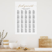 25 Tafel 250 Gasten Grote Trouwzaal Stoelenplatteg Poster (Keuken)
