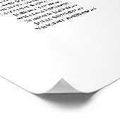 25 Tafel Roze Strijdstemkaart Poster (Hoek)