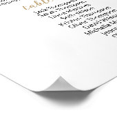 25 Tafels Vind uw Seat Zitplaatsschema Plan Poster (Hoek)