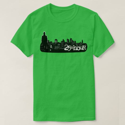 25 uur t-shirt (Design voorkant)