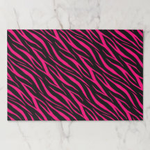 25 Vellen Roze Zebraprint Meisjes Zakelijk Cadeaup