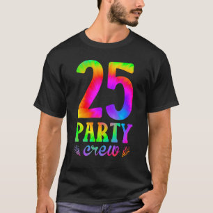 25 Verjaardag 25 Party Crew Squad 25th Bday Group T-shirt