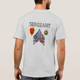 25e brigadier afdeling infanterie t-shirt