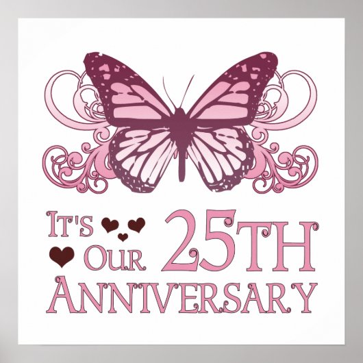 25e bruiloft (Butterfly) Poster (Voorkant)