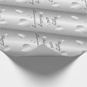 25e bruiloft Jubileum Cadeaupapier (Hoek)