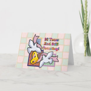 25e bruiloft Jubileum cadeaus Kaart
