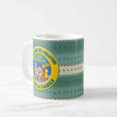 25e bruiloft Jubileum cadeaus Koffiemok (Voorkant links)