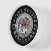 25e bruiloft Jubileum FOTO Gift Silver Jubilee (Hoek)