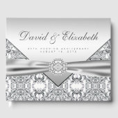 25e bruiloft Jubileum gastenboek (Voorkant)