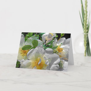 25e bruiloft Jubileum - Gefeliciteerd Kaart