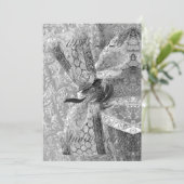 25e bruiloft Jubileum Jubilee 2020 Chic Silver Save The Date (Staand voorkant)