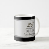 25e bruiloft Jubileum Koffiemok (Voorkant rechts)