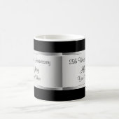 25e bruiloft Jubileum Koffiemok (Center)