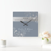 25e bruiloft Jubileum Vierkante Klok (Huis)