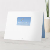 25e bruiloft Jubileum zilveren ballon groot Kaart (Achterkant)