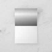 25e bruiloft Jubileum Zilveren Kaart (Binnen)