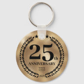 25e Business Jubileum Gold Herdenking Sleutelhanger (Voorkant)