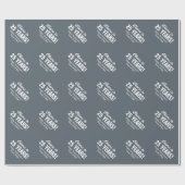 25e cadeaubon Jubileum voor weddenschappen Cadeaupapier (Vlak)